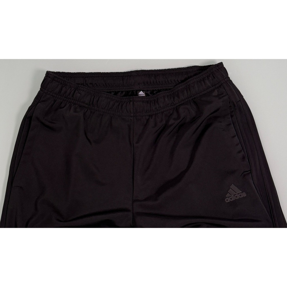 Prime Green Adidas 3 Stripe Jogger Pants Mens  Black  Athleisure Core - Large